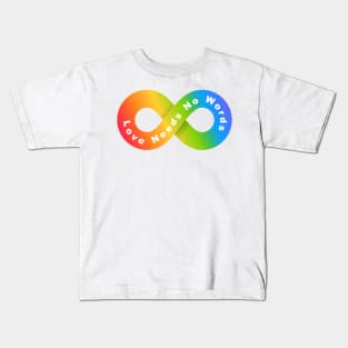 Autism Infinity Symbol Kids T-Shirt